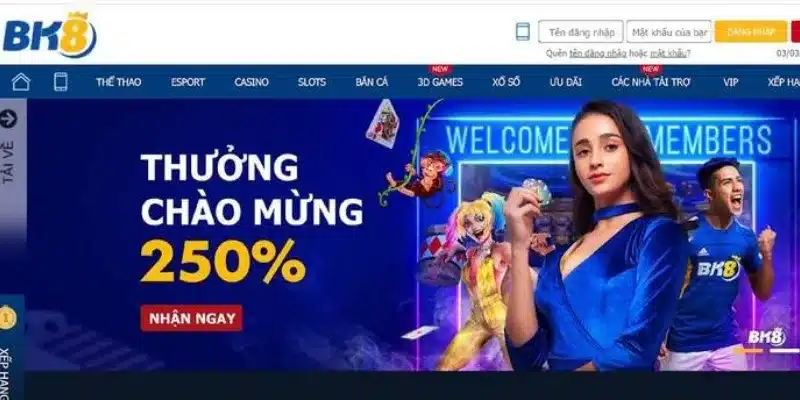 Một số ưu điểm vượt trội khi đăng ký BK8